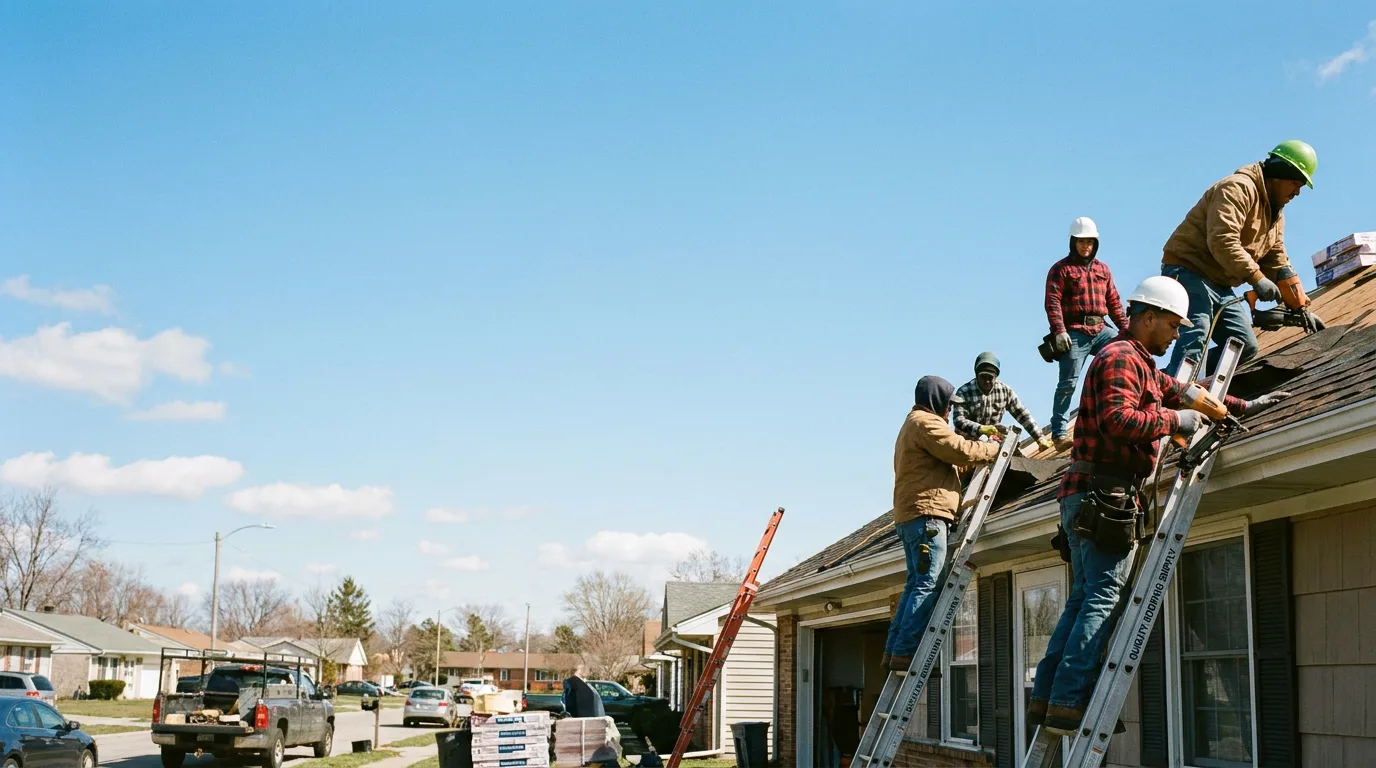Roofing in Eau Galle, WI near me